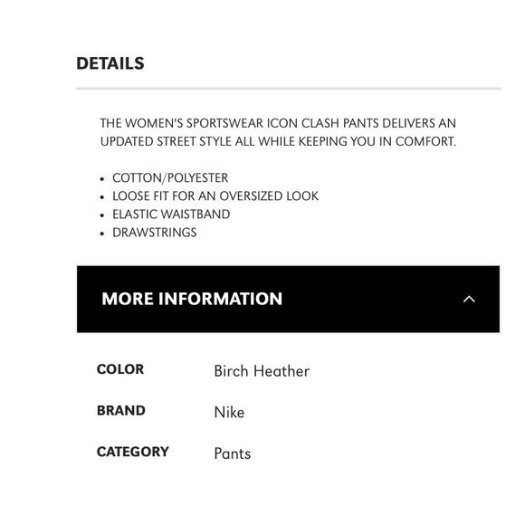 EUC NIKE Icon Clash Loose Fit Royal Blue Colorblock Jogger Pants Women’s XS - Picture 12 of 13